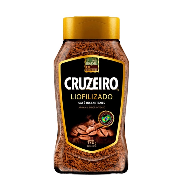 CRUZEIRO CAFE LIFOLIZADO PACK DE 12 FRASCOS DE 170 GRAMOS