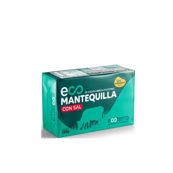 ECOTERRA MANTEQUILLA PACK DE 20 UNIDADES DE 250G
