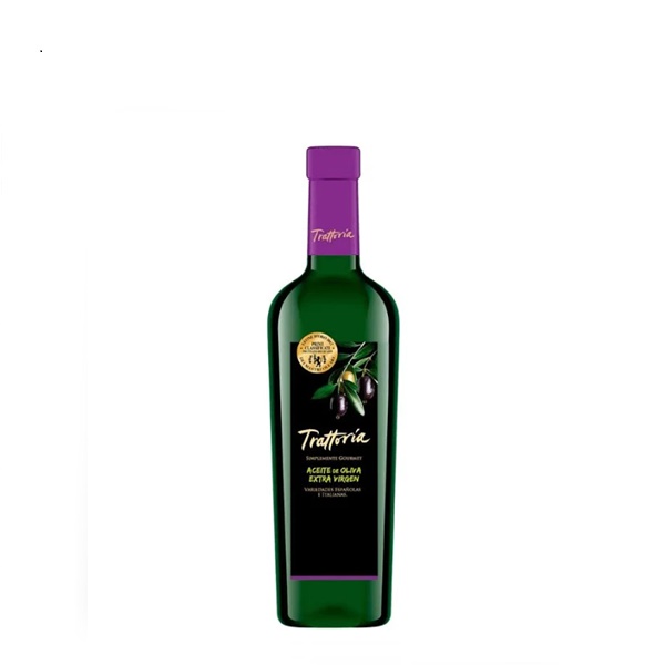 TRATTORIA ACEITE OLIVA PACK DE 12 BOTELLAS DE 500CC