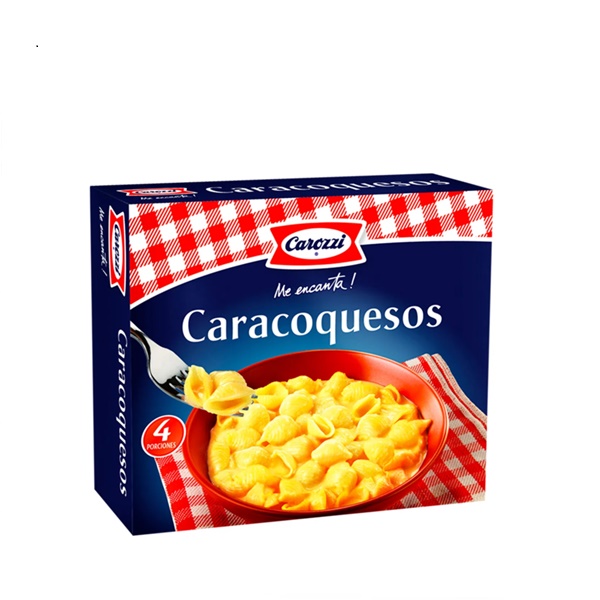 CAROZZI CARACOQUESOS PACK DE 24 CAJAS DE 296G