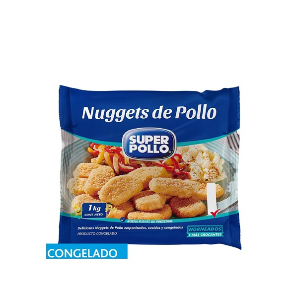 SUPER POLLO NUGGETS DE POLLO PACK DE 5 BOLSAS DE 1K