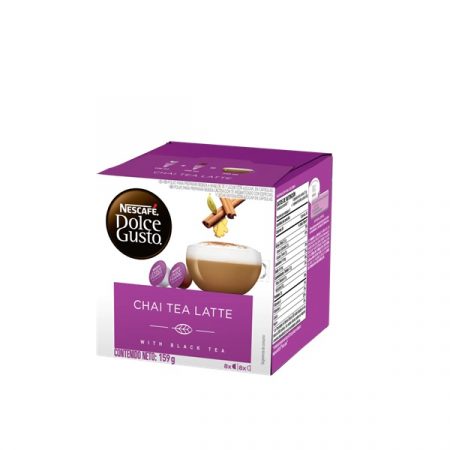 NESCAFÉ DOLCE GUSTO TE CHAI TEA LATTE 16 CÁPSULAS PACK DE 3 CAJAS DE 159G 12tren